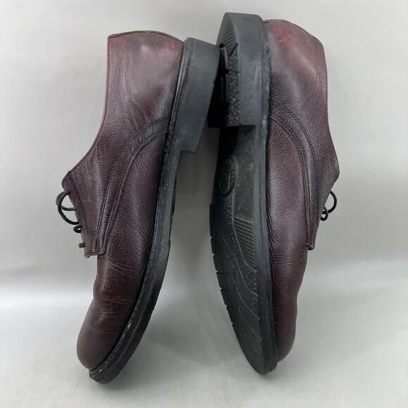 Mephisto Marlon Dress Oxford Men Size 12 Burgundy Leather Comfort Plain Toe Shoe main image 9